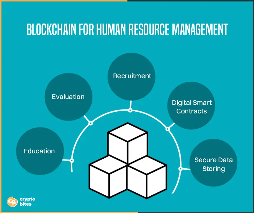 different ways blockchain can be used in human resource management